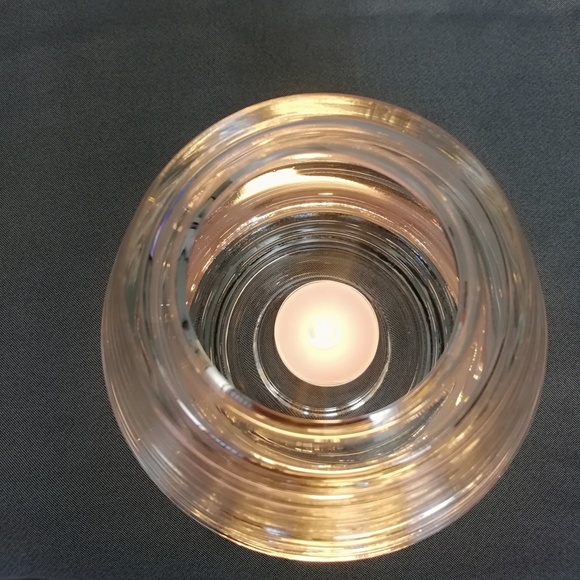 1990s Anchor Hocking Fairy Lamp Anchor Hocking Park Avenue Candle Lamp - Picture 3 of 6